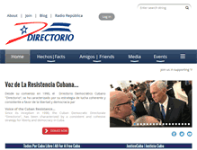 Tablet Screenshot of directorio.org